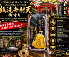 Zeniarai Benzaiten Ugafuku Shrine amulet
