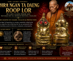 Lp goy Phra Ngan Ta Daeng Roop